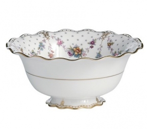 Royal Crown Derby Royal Antionette Salad Bowl