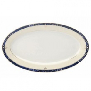 Scala Blue Gold Filet Philippe Deshoulieres Scala Blue Gold Filet Relish Dish Or Sauce Boat Tray