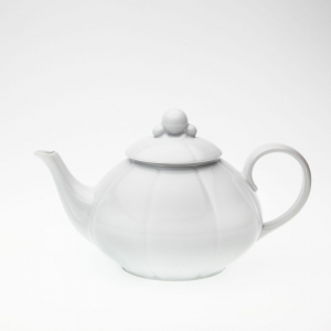 Nymphea White Teapot