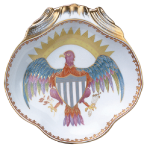 Mottahedeh Eagle Shell Dish