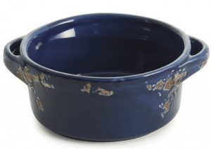 Arte Italica Scavo Blue Small Baker