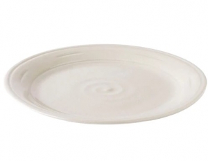 Simon Pearce Belmont Crackle Ivory Dinner Plate