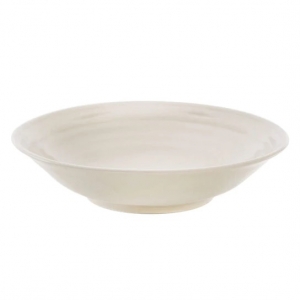 Simon Pearce Belmont Crackle Ivory Pasta Bowl