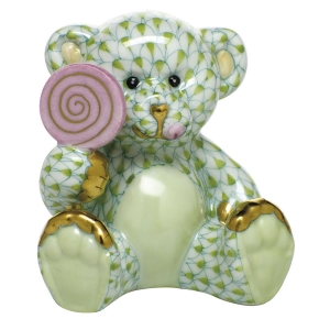 Herend Sweet Tooth Teddy Key Lime