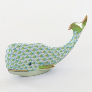 Herend Sperm Whale Key Lime