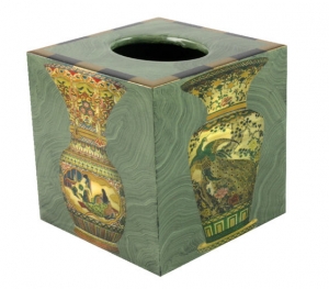 Annie Modica Asian Jar Tissue Box