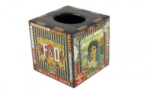 Annie Modica Cigar Tissue Box