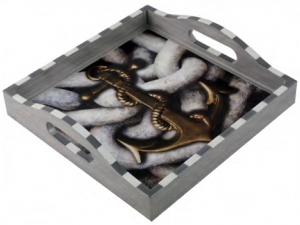 Annie Modica Anchor Square Tray