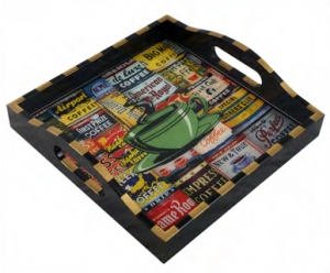Annie Modica Cafe Square Tray