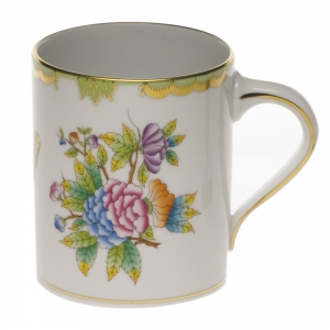 Herend Queen Victoria Coffee Mug - (16 Oz) 4"H