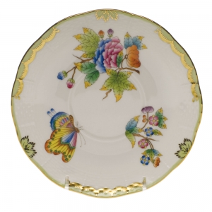 Herend Queen Victoria Cov Bouillon Saucer