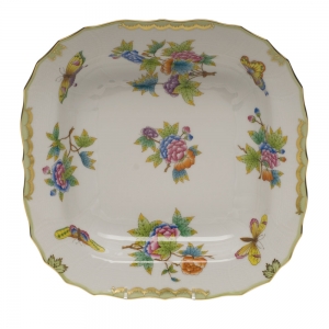 Herend Queen Victoria Square Fruit Dish - 11"