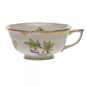 Herend Queen Victoria Pinkborder Tea Cup - Pink (8 Oz)