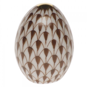 Herend Miniature Egg - Chocolate