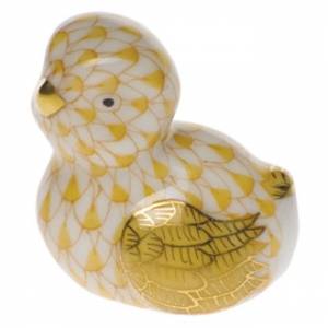 Herend Miniature Chick Butterscotch