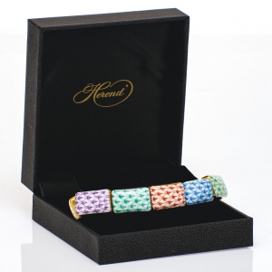 Herend Multicolor Link Bracelet