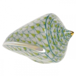 Herend Cone Shell Key Lime