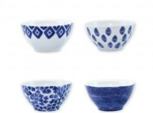 Vietri Santorini Assorted Cereal Bowls - Set of 4