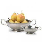 Low Footed Bowl W/Handles