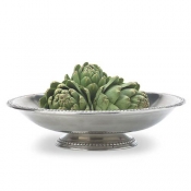 Beaded Rim Footed Bowl