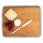 Cheese Tray, No Handles, Cherry Wood, Large