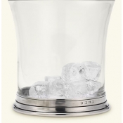 Match Pewter Crystal Ice Bucket