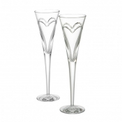 Waterford Wishes Love & Romance Toasting Flutes