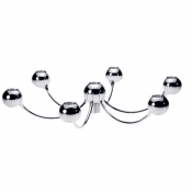 Christofle Atomes D'Argent 7 Light Candlelabra - Girandole Only