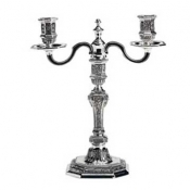 Christofle Duperier 2 Light Candlelabra
