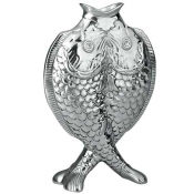 Christofle Museum Re-Edition Two Fish Vase