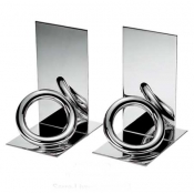 Christofle Vertigo Bookends, Pair