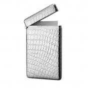 Christofle Croco D'Argent Business Card Holder - Sterling