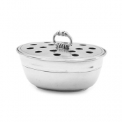 Match Pewter Potpourri Bowl w/ Cover