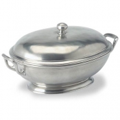 Footed Oval Tureen W/Handles