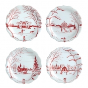 Party Plates - Set/4 - Winter Frolic