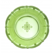 Green Dessert Plate