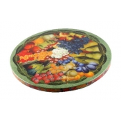 Annie Modica Old World Fruit Lazy Susan