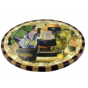 Annie Modica Wine and Cheese Lazy Susan