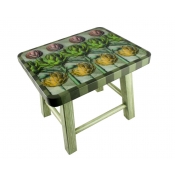 Annie Modica Artichoke Foot Stool