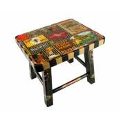Annie Modica Cigar Foot Stool