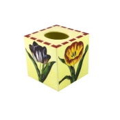 Annie Modica Tulips Yellow Tissue Box