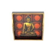 Annie Modica Buddha Square Tray