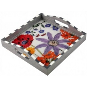Annie Modica Fleurs Square Tray