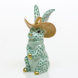 Herend Cowboy Bunny