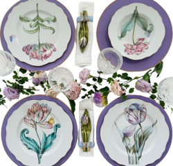 Anna Weatherley Handpainted Botanical & Floral Collections