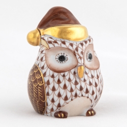 Herend Winter Owl