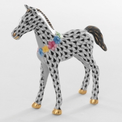 Herend Foal with Flowers