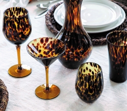 Juliska Puro Tortoiseshell Glassware