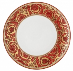 Versace Medusa Garland Red Dinnerware