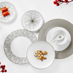 Christofle Malmaison Imperiale Platinum Dinnerware